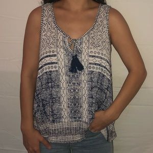 Stretchy Printed Top
